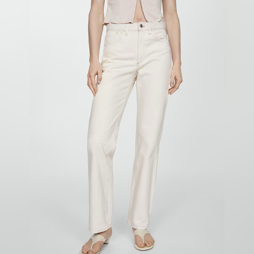 Mango Mid Rise Jeans